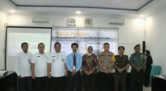 Mendorong Kepatuhan SPT Tahunan Pajak Penghasilan” KPP Pratama Padang Sidempuan Gelar Pekan Panutan di Kota Padang Sidempuan