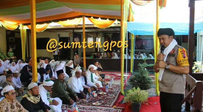 Peringatan Isra Mi’raj Nabi Besar Muhammad SAW Polres Padangsidimpuan, Kapolres AKBP Hilman Wijaya SIK MH : Mari Kita Tingkatkan Akhlak dan Ketaqwaan dan Perkuat Tali Silaturahmi