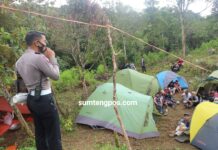 Revolusi Mental Pemuda, Lestari Negeriku Dan Sehat Bangsaku” Motto Giat Kemah Bakti Konservasi Melinial Di Sopo Tinjak