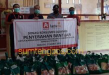 Alfamidi Beri Bantuan Pada Korban Kebakaran di Sarudik Tapteng