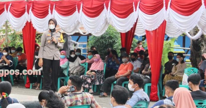 Polres Padangsidimpuan Laksanakan Gebyar Vaksinasi Kemerdekaan