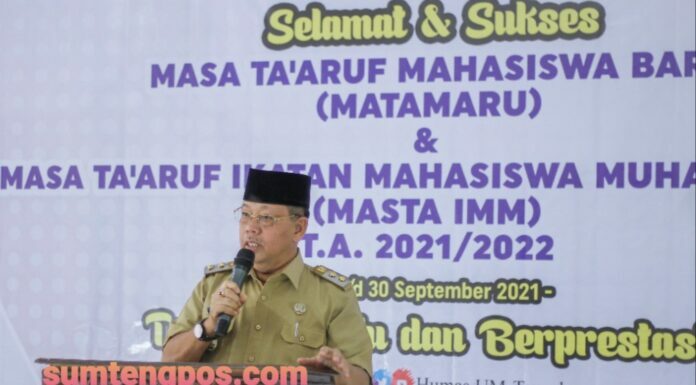 MATAMARU dan MASTA IMM UMTS, Wakil Walikota Padangsidimpuan : ” UMTS Pilihan Tepat