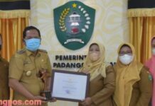 Kota Padangsidimpuan Kembali Raih Penghargaan Kota Layak Anak (KLA) Tahun 2021
