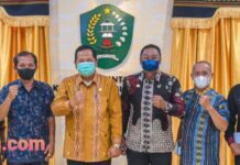 Walikota Padangsidimpuan Terima Audiensi Kepala Stasiun Lembaga Penyiaran Publik Radio Republik Indonesia LPP-RRI Sibolga