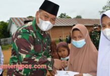 Dandim 0212/Tapsel Hadiri Upacara Peringatan Hari Santri Nasional Tahun 2021