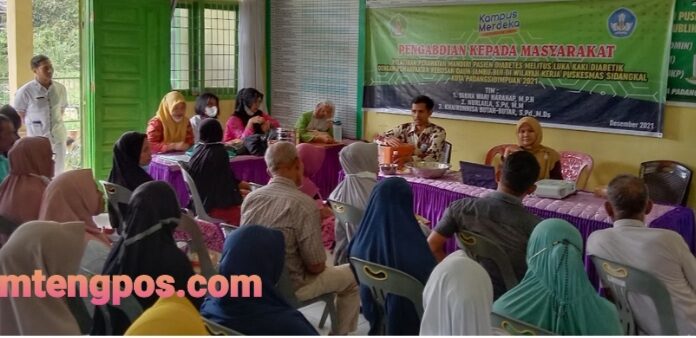 PELATIHAN PERAWATAN MANDIRI PASIEN DM LUKA KAKI DIABETIK DENGAN PEMANFAATAN REBUSAN DAUN JAMBU BIJI