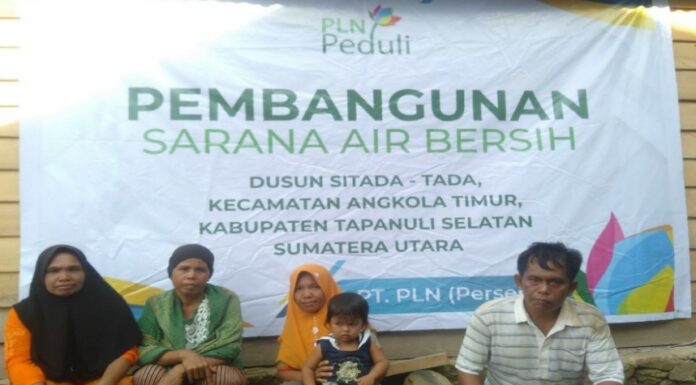 PLN Peduli Dusun Sitada-tada Desa Sanggapati