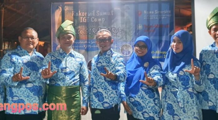Pengurus Daerah IGI Kota Sibolga Menghadiri Rakorwil SUMUT IGI Camp