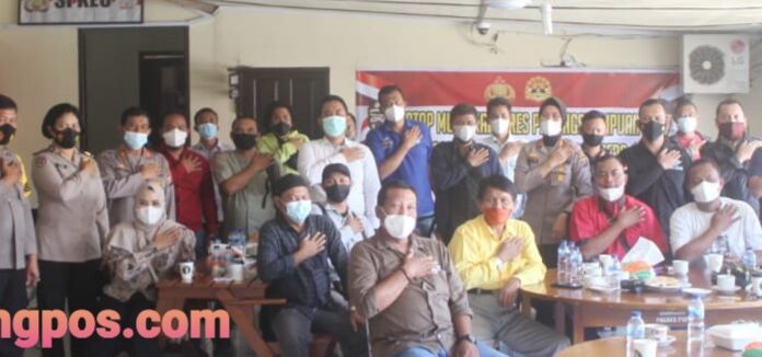 Awal Tahun 2022 Kapolres Padangsidimpuan Tatap Muka Dengan Insan Pers