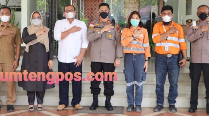 Kapolres Tapsel Ke Batangtoru, Bahas Vaksinasi Massal Covid – 19 Seputaran PTPN III dan PT AR Batangtoru