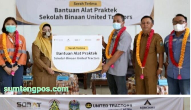 PT AR Donasikan Alat Peraga Simulator Senilai Rp 1,45 M Untuk SMKN 2 Batangtoru