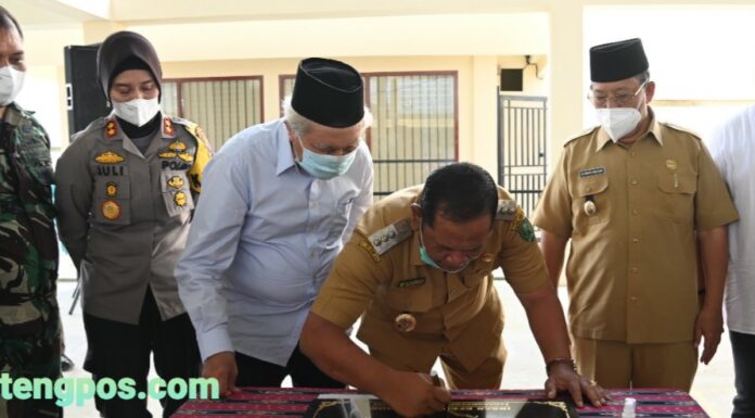 Wali Kota Padang Sidempuan Didampingi Kapolres dan Dandim 0212/Ts Resmikan Pasar Swasta Mahera Padang Sidempuan