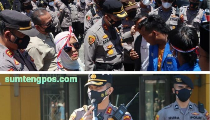 Kapolres Tapsel Sukses Kawal Unras Alpema di Paluta Hingga Berakhir Damai