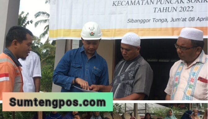 Dukung Ketahanan Pangan, SMGP Salurkan Bantuan Pupuk ke Petani Sibanggor Tonga