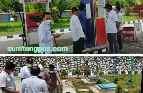 Satgas Pangan Cek Sejumlah SPBU di Paluta, dari 5 Lokasi 1 di Antaranya Masih Binaan Pertamina