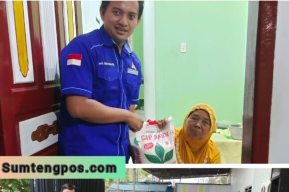 Peduli, Tokoh Muda Tanah Enam Ratus Santuni Warga Kurang Mampu