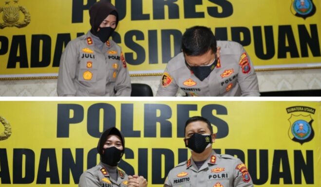 Selamat Jalan AKBP Juliani Prihartini, Selamat Datang AKBP Dwi Prasetyo Wibowo Di Kota Salak