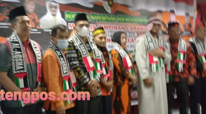 Pemuda Pancasila Tapsel Buka Puasa Bersama, “Dihadiri Ulama Palestina