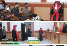 AKBP Roman S Elhaj Hadiri Pelantikan Wakil Ketua PN Padangsidimpuan