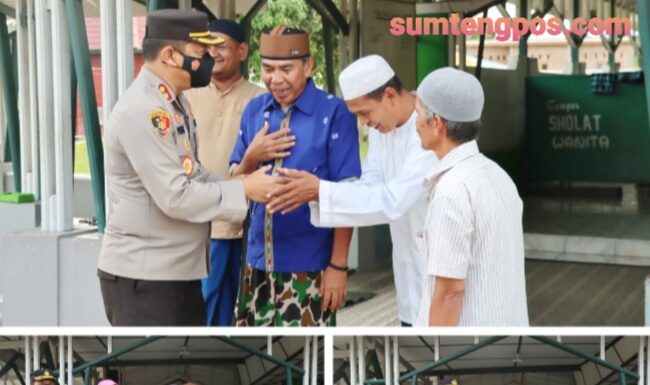 Bakti Sosial Religi ke Masjid Syekh Zainal Abidin Harahap Rangka HUT Bhayangkara Ke 76 Tahun 2022 Polres Padangsidimpuan