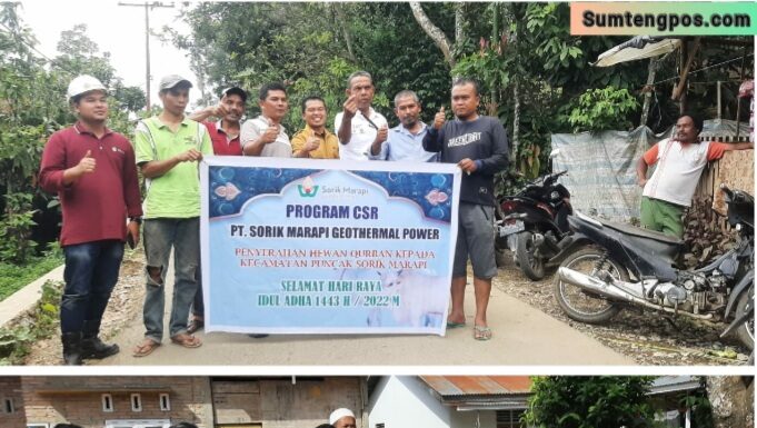 Sukseskan Perayaan Idul Adha, SMGP Salurkan 6 Ekor Sapi
