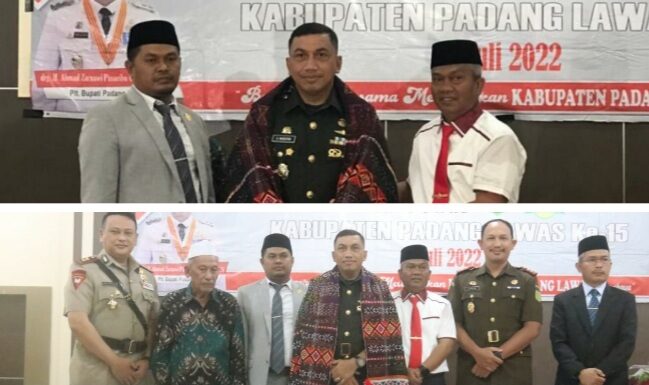 Letkol Inf Amrizal Nasution Diulosi Forkopimda Padang Lawas