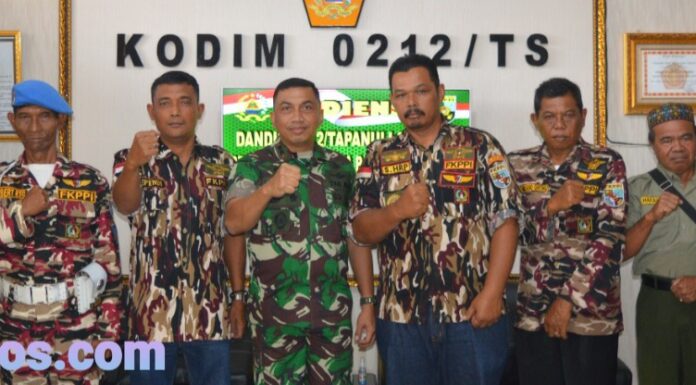 Dandim 0212/Tapsel Terima Audiensi Pengurus FKPPI Padang Sidempuan