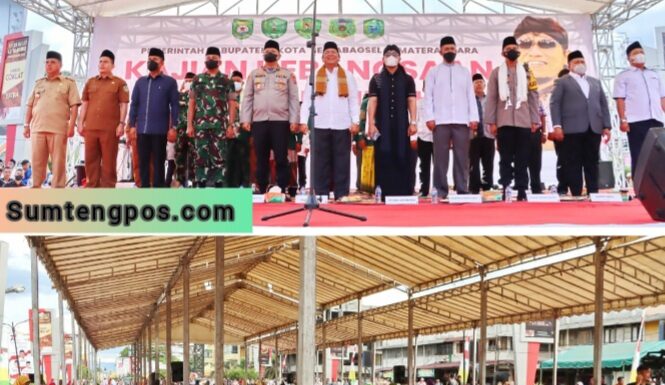 Kajian Kebangsaan Bersama Gus Miftah Dihadiri Forkopimda Tabagsel