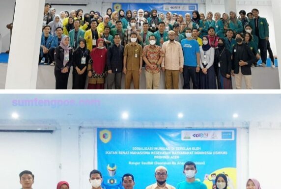 Ikatan Senat Mahasiswa Kesehatan Masyarakat Indonesia Aceh Bersama dengan UNICEF Indonesia Perwakilan Sukses Menyelenggarakan “ Training Volunter Ranger Geubai ( Geurakan Ba Aneuk Imunisasi)