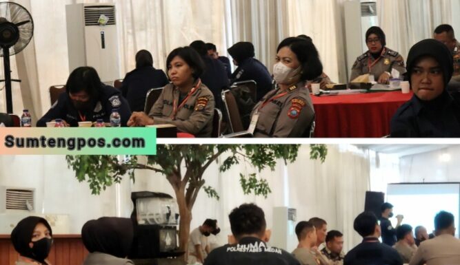 Kasi Humas Polres Padangsidimpuan mengikuti kegiatan RAKERNIS BIDANG KEHUMASAN