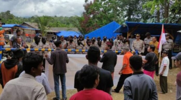 Ini Pesan Polres Tapsel dan Tanggapan PT AR Terhadap Demo di Sihuik-huik