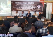 Bimtek Daftar Pemilih Pada Pemilihan Umum Tahun 2024 Bagi PPK Se- Kota Padangsidempuan