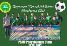 PSHW Siap Melaju Putaran ke 3 Garuda Cup IX Lumban Dolok