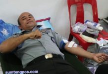 RUTAN TARUTUNG TURUT BERPARTISIPASI DONOR DARAH DALAM RANGKA HUT PERSIT KARTIKA CANDRA KIRANA TAHUN 2024 KE-78