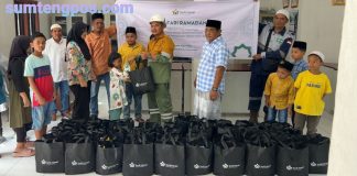 PT SMGP Salurkan Santunan Anak Yatim 31 Desa di WKP