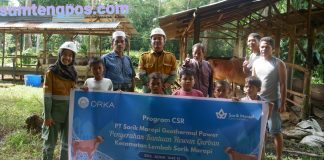 PT SMGP Sumbang 16 Ekor Hewan Kurban ke Pemerintah dan Warga