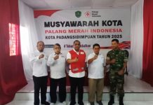 Selamat ! Ketua PMI” Harry Pahlevi Harahap Wakil Wali Kota Padangsidimpuan