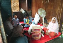 PMI Paluta Bantu Korban Kebakaran Di Lingkungan 5 Pasar Gunungtua