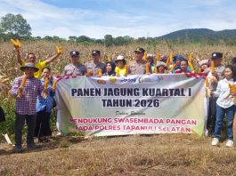 Polres Tapsel Dorong Swansembada Pangan
