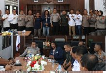 Silaturahmi Pasca Hari Raya Idul Fitri Antara Polres Tapanuli Selatan dan JMSI Tabagsel Teguhkan Silaturahmi dan Kekeluargaan