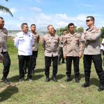 Wakapolda Sumut Brigjen Pol Sonny Irawan, S.I.K., M.H Cek Kesiapan Polres Paluta