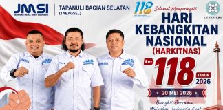 JMSI Tabagsel: Harkitnas ke-118, Mari Bersatu Demi Indonesia Kuat, Berdaulat dan Sejahtera