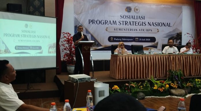 Andar Amin Harahap Sosialisasikan Program Strategis Nasional Kementerian ATR/BPN