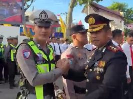 Polres Padangsidimpuan Berikan Reward Personel Berprestasi Hari Bhayangkara ke-80