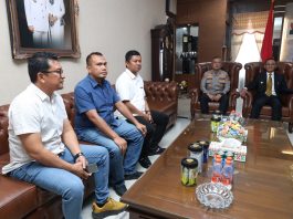 AKBP Anton Santoso, S.I.K., M.M Awali Tugas Dengan Komunikasi Dengan Pemkab Tapsel