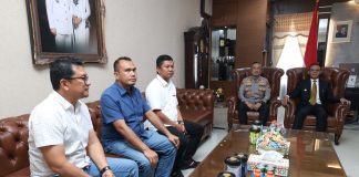 AKBP Anton Santoso, S.I.K., M.M Awali Tugas Dengan Komunikasi Dengan Pemkab Tapsel