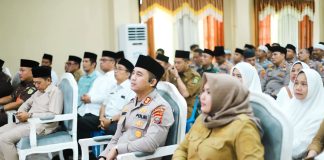 Wabup Madina Hadiri Doa Bersama Lintas Agama HUT Bhayangkara