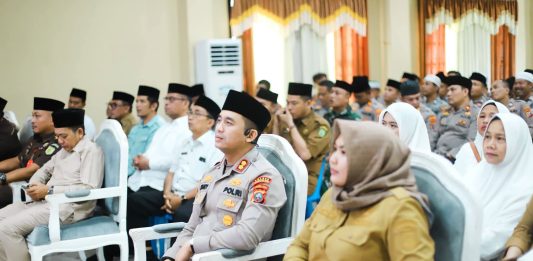 Wabup Madina Hadiri Doa Bersama Lintas Agama HUT Bhayangkara