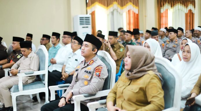 Wabup Madina Hadiri Doa Bersama Lintas Agama HUT Bhayangkara