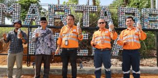 Libatkan Masyarakat Kelola Sampah Plastik, PT Agincourt Resources Bangun Taman Ecobrick di Batang Toru